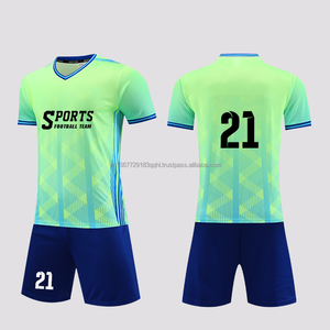 Tùy Chỉnh Thực 100% Polyester Mỹ Bóng Đá Jersey Cho Trẻ Em Thăng Hoa Jersey Với Câu Lạc Bộ Tên Đội Bóng Đá Mỹ Bộ Phong Cách - Product Image 2