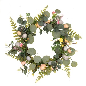 <span class=keywords><strong>Couronne</strong></span> <span class=keywords><strong>de</strong></span> fleurs artificielles <span class=keywords><strong>personnalisée</strong></span>, féerique, décoration pour mariage, noël ou automne - Product Image 2