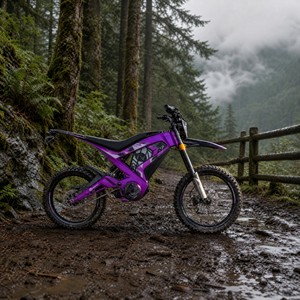 Motocicleta Eléctrica Todoterreno NICOT N2 2026 Edición Púrpura T6 con Cuadro Forjado para Carreras - Product Image 3