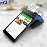 FYJ F1-88 Tablette de paiement numérique POS souple de 8 pouces, matériel de fidélisation, terminal de point de vente, machine de facturation électronique pour restaurant
