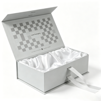 Boîte d'emballage de luxe en carton pour extensions de cheveux et perruques, personnalisable avec logo, boîte cadeau magnétique pour perruques