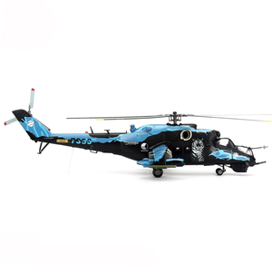 Modèle de collection en alliage moulé sous pression de l'<span class=keywords><strong>hélicoptère</strong></span> armé Mi-24V Mi-24 Deer de la Force aérienne polonaise, 1:48, NATO Tiger Club 2005 - Product Image 4