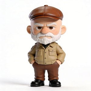 Modellino Personalizzato in PVC 3D da Collezione Kit Figurina in Plastica PVC Giocattolo Cartoon Personaggio <span class=keywords><strong>Nonno</strong></span> Action Figure Anime - Product Image 1