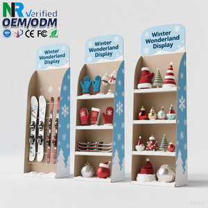 Nhà máy tùy chỉnh in PVC bọt Bảng hiển thị đứng có thể tái chế thân thiện với môi Vật liệu cho siêu thị triển lãm carton - Product Image 2