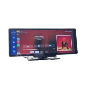 SUNWAYI Universal Wireless 10.26 Inch HD Touch Screen BT Car Video Player Android Stereo Carplay Portable Car Radio Carplay
