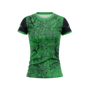 เสื้อเจอร์ซีย์ NRL City Skyline ทรงสลิมฟิตสำหรับผู้หญิง ผ้าเรียบเนียน พิมพ์ลายซับลิเมชั่น พร้อมลายปักแผนที่พระอาทิตย์ตกแบบกำหนดเอง สำหรับแฟนๆ ออสเตรเลียและนิวซีแลนด์ - Product Image 6