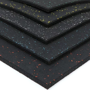 Tuiles en caoutchouc insonorisantes et imperméables - pour appartement, salle de sport, salle de sport à domicile, jardin et couloir pour éviter les plaintes de bruit - Product Image 2