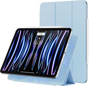 เคสแม่เหล็กทรงพลัง REXIAO แบบพับสามตอน พร้อมฟังก์ชั่น Auto-Sleep สำหรับ iPad Air 11 นิ้ว M4/M3/M2 (2026/2025/2024) <span class=keywords><strong>10</strong></span>.9 นิ้ว - Product Image 1