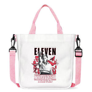 Trendige Stranger Things Umhängetasche mit Aufdruck, große Kapazität, tragbare Handtasche - Product Image 3