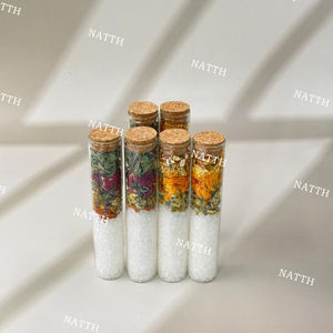 Sal de Banho de Luxo Personalizado Koreamax com Logo, Cristais de Spa com Aroma de Jasmim, Flores Secas Naturais, Ervas, Embalagem Plástica para Teste Corporal - Product Image 4