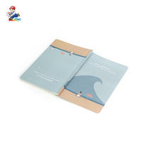 Cahier d'exercices scolaire personnalisé pas cher format A5 avec reliure souple