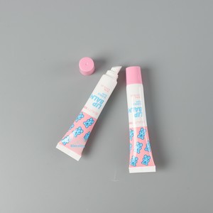 Tubos de bálsamo labial de 19 mm de diámetro, 5-20 ml, de plástico PE, tubos PCR con tapa abatible plana, logotipo personalizado, tubo cosmético vacío para brillo labial/bálsamo labial - Product Image 4