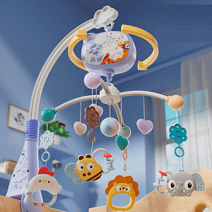 Juguete Giratorio para Cuna, con Control Remoto, Proyector de Luz, Otros Accesorios, Móvil Musical para Bebés - Product Image 2