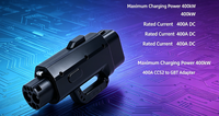 Adaptateur de charge rapide DC Tary 400A 400KW CCS2 vers GBT pour voitures électriques chinoises
