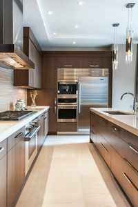 Vermont Mini Cabinet multifunzionale Design Chic armadio da cucina idee di Design marrone scuro armadi mobili per la casa cucina modulare - Product Image 6