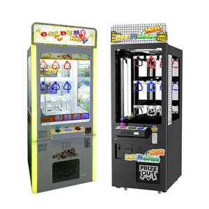 Factory Wholesale Mini Key Master Vending Game Machine Indoor Entertainment Coin Operated Claw Crane Prize Arcade