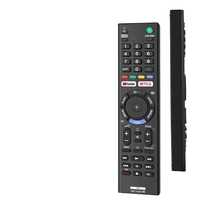 RMF-TX300E pour Sony Smart Bravia LED LCD 4K Android TV Télécommande avec Google play et bouton Netflix