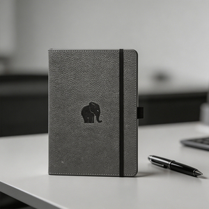 Cuaderno A5 de Cuero PU con Grabado de Elefante para Oficina y Negocios - Product Image 4
