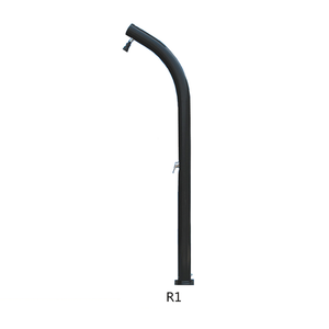 PVC 23L nouveau Design pas cher, autoportant, facile à installer, arcuate noir, jardin <span class=keywords><strong>solaire</strong></span>, <span class=keywords><strong>piscine</strong></span> extérieure, <span class=keywords><strong>douche</strong></span> - Product Image 1
