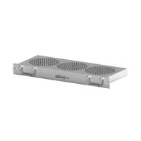 Boîtier de commande en aluminium RDEKONO Schroff pour systèmes CompactPCI et VME 64x 24579-033 1U Fan