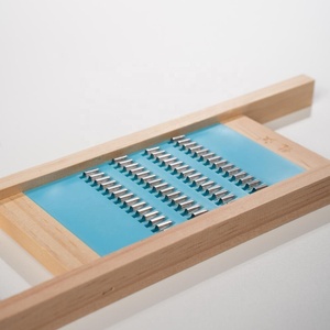 قطاعة خضروات ومقطعة شرائح للبصل والبطاطس بسمك 1.5 مم، أداة مطبخ احترافية من الخشب الصلب - Product Image 4