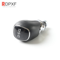 Poignée de levier de vitesses Skoda Octavia A7 MK3 DSG, style OEM, remplacement direct, en cuir