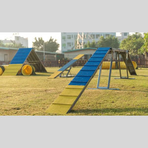 <span class=keywords><strong>Obstacles</strong></span> de chien pliés par marche d'agilité de chien d'acier de 12FT pour la formation - Product Image 4