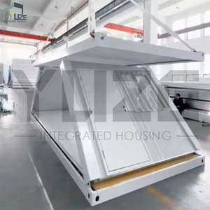 <span class=keywords><strong>Casa</strong></span> Prefabricada Estilo moderno Material <span class=keywords><strong>de</strong></span> acero Standness Espesor Z Fold Container House con dormitorio - Product Image 2