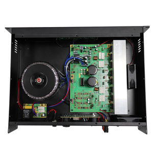 Amplificador de Potencia Analógico Profesional de Baja Distorsión para Salida de 200W*<span class=keywords><strong>2</strong></span> para Altavoces de 10 Pulgadas, Uso en Exteriores - Product Image 3