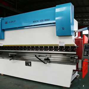 130T 3200mm Hydraulic Press Brake CNC Metal Plate <b>Bending</b> <b>Machine</b> With DA53T - Product Image 5
