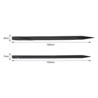 Barre de levier en Nylon antistatique noir, Spudger en plastique pour iPhone/iPad tablettes PC réparation Kit d'outils d'ouverture
