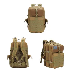 Custom Outdoor Sports Camo Tactic Workout Hiking Hunting Nylon Bag Tactical Backpacks