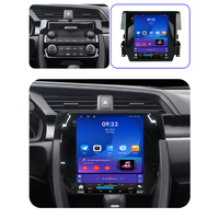 Navigation automobile Android 2 Din verticale de 9,7 pouces pour Honda Civic 2015-2020, unité principale multimédia GPS 4G Car-play Auto