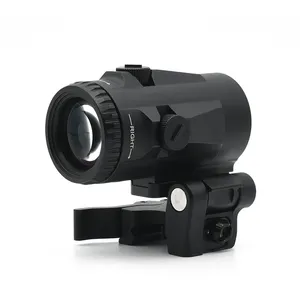 Tactical Gear For Hunting Optic Sight V3XM 3X Magnifier Sight Scope Compatible With Red Dot Sight