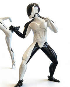 定制智能机器人模型3D打印：塑料/树脂/TPU专业原型和零件的真空铸造工艺 - Product Image 1