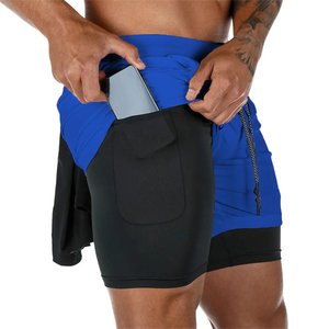 Qianshi Tùy Chỉnh Thăng Hoa Chiến Thuật Tập Luyện Activewear Người Đàn Ông Quần Short Phòng Tập Thể Dục Thể Thao Chạy Tập Thể Dục Marathon Phòng Tập Thể Dục Nén Quần Short - Product Image 3