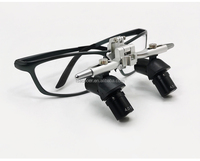 Loupe dentaire ergonomique 4.0x / 5x / 6x avec lampe frontale chirurgicale