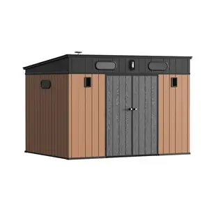 Plastic Garden 10x10 Sheds Outdoor Storage Garden Tool House Backyard Waterproof Storage Cabinet Box