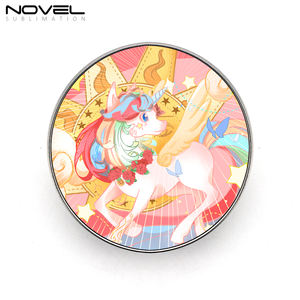 Diy毛坯定制升华锡罐储物容器糖果盒长方形心形圆形金属锡盒 - Product Image 2