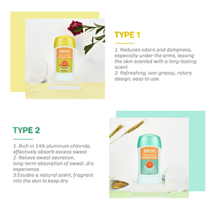 Utilisation pour homme femme déodorant résistant à la transpiration bâton nature formule de haute qualité - Product Image 4
