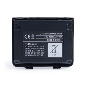 BP-217 1900mAh 7.4V citofono batteria agli ioni di litio walkie talkie batteria per ICOM IC-91A IC-T90A E80D E90 T90