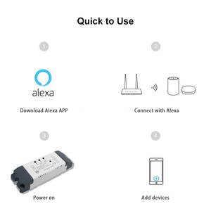 2CH tuya wifi không dây thông minh chuyển đổi mô-đun 433 điều khiển từ xa nhà thông minh nhà để xe phổ từ xa tiếp sức Alexa Google nhà - Product Image 4