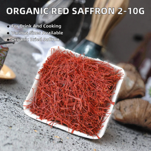 เส้นหญ้าฝรั่นออร์แกนิกแบบแห้ง ชนิดยาว  ชนิด Crocus Sativus  น้ำหนัก 2 กรัม 5 กรัม 10 กรัม สำหรับปรุงรสและแช่ - Product Image 2