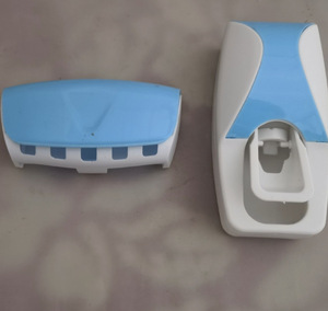 Dispensador de Pasta de Dientes Automático <span class=keywords><strong>Sin</strong></span> Perforaciones, Adhesivo de Pared, Soporte para Cepillo de Dientes, Cepillo de Dientes Eléctrico - Product Image 2