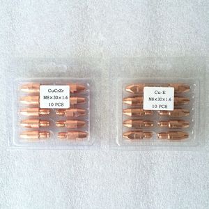 Cucrzr M8 * 30 (0.8/1.0/1.2/1.6mm) Phụ Kiện hàn MIG hàn liên hệ với lời khuyên cho Binzel 36kd 501D ngọn đuốc 50 cái/lốc - Product Image 4