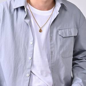 Takahashi Flying Bird Pendant <b>Titanium</b> Steel Necklace Unisex Street Style Sweater <b>Chain</b> Irregular Geometric Design - Product Image 2