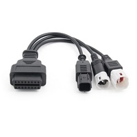 Motorrad OBD2 Stecker 3PIN 4PIN 6PIN zu Buchse Motorrad Diagnose kabel für Yamaha Motorrad Scanner