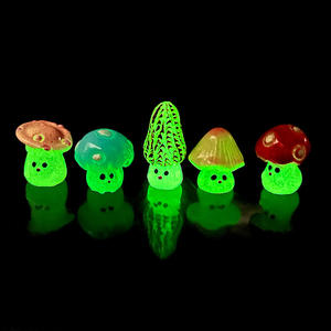 Small DIY Accessories Wild <b>Mushroom</b> Cute Luminous Small Flower Gardening and Landscaping <b>Decoration</b> - Product Image 2