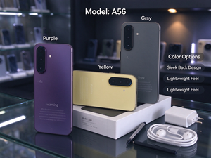 โทรศัพท์มือถือใหม่แกะกล่อง รุ่น A56 5G สมาร์ทโฟนหน้าจอโค้งเล็กน้อย โทรศัพท์มือถือเพื่อการเรียนรู้ จัดส่งด่วนทั่วโลก - Product Image 2
