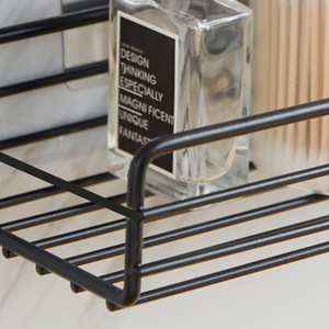 Bathroom Wall Mounted Storage Rack Rectangle Durable No Installation Required <b>Shower</b> Organizer Shelf - Product Image 3